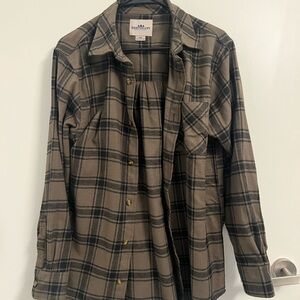 Green men’s NorthEast outfitter flannel